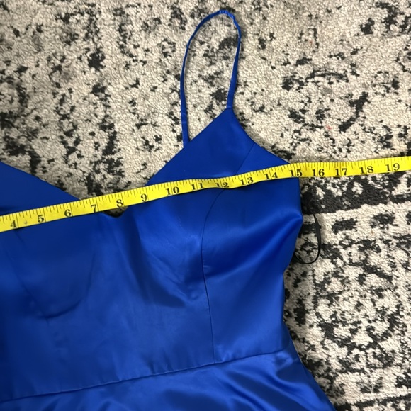 Windsor NWOT Gorgeous Royal Blue Evening Mini Party Dress - Picture 14 of 17